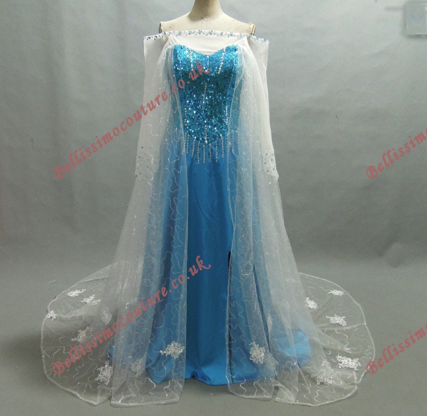 Disney store elsa dress uk sale