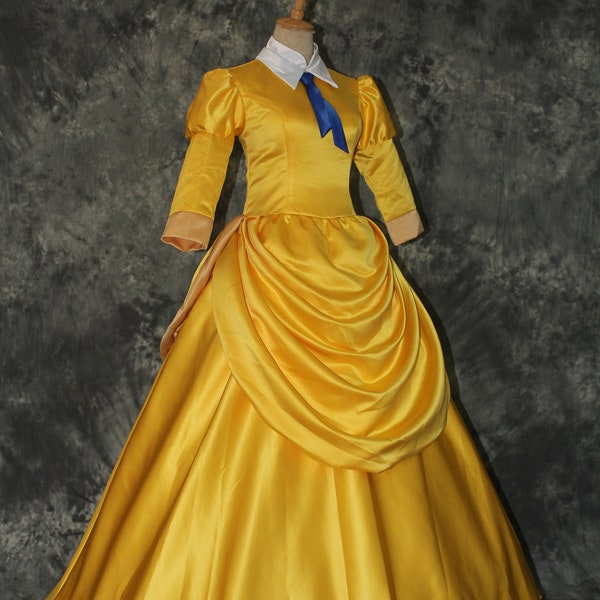 Disfraz de Cosplay de alta calidad, película de Tarzán de Disney, disfraz de Jane, vestido inspirado en Disney