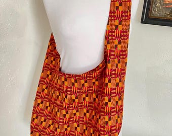 sac à bandoulière, sac seau, imprimé culturel