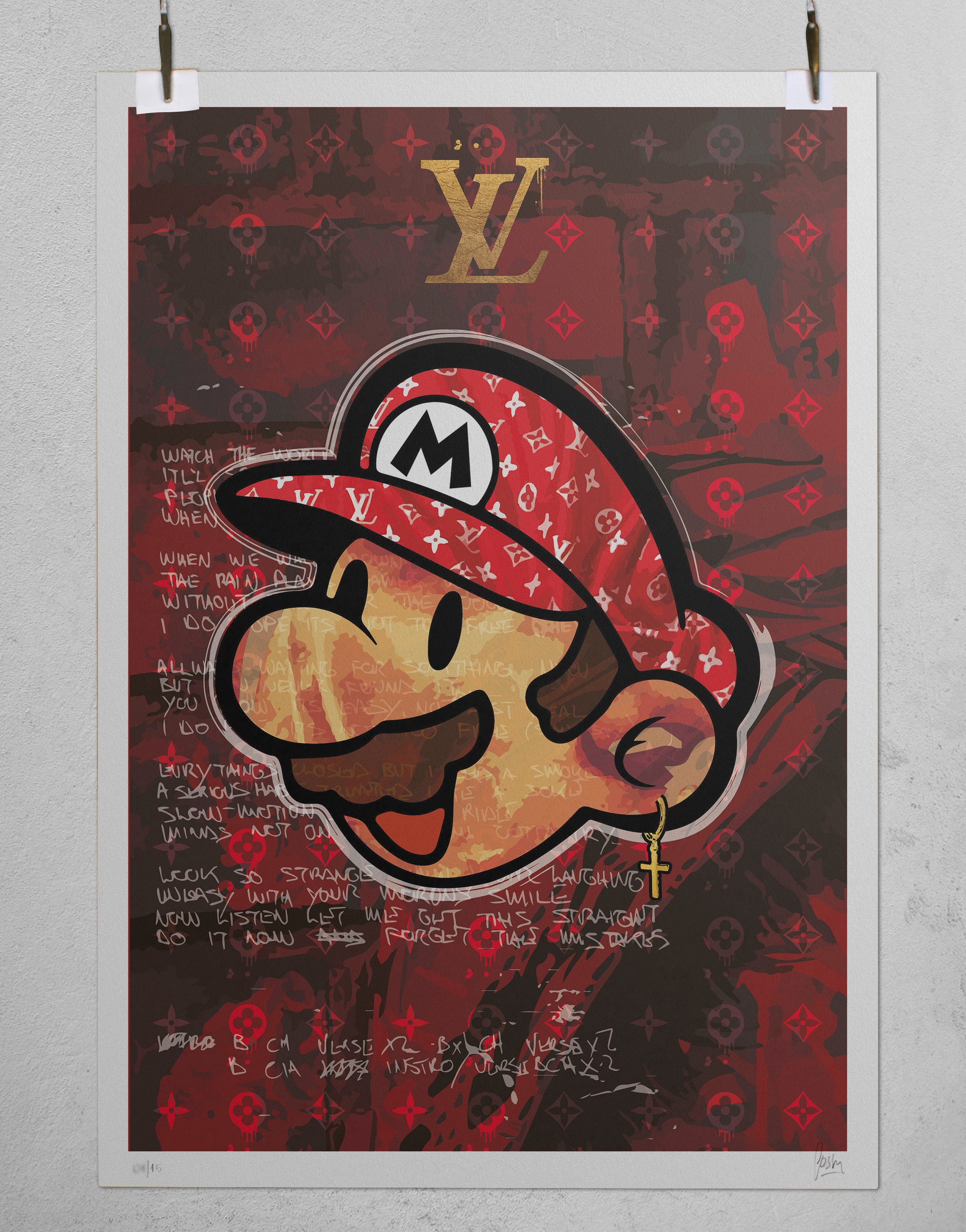 Louis Vuitton Supreme Super Mario T-Shirt - LIMITED EDITION