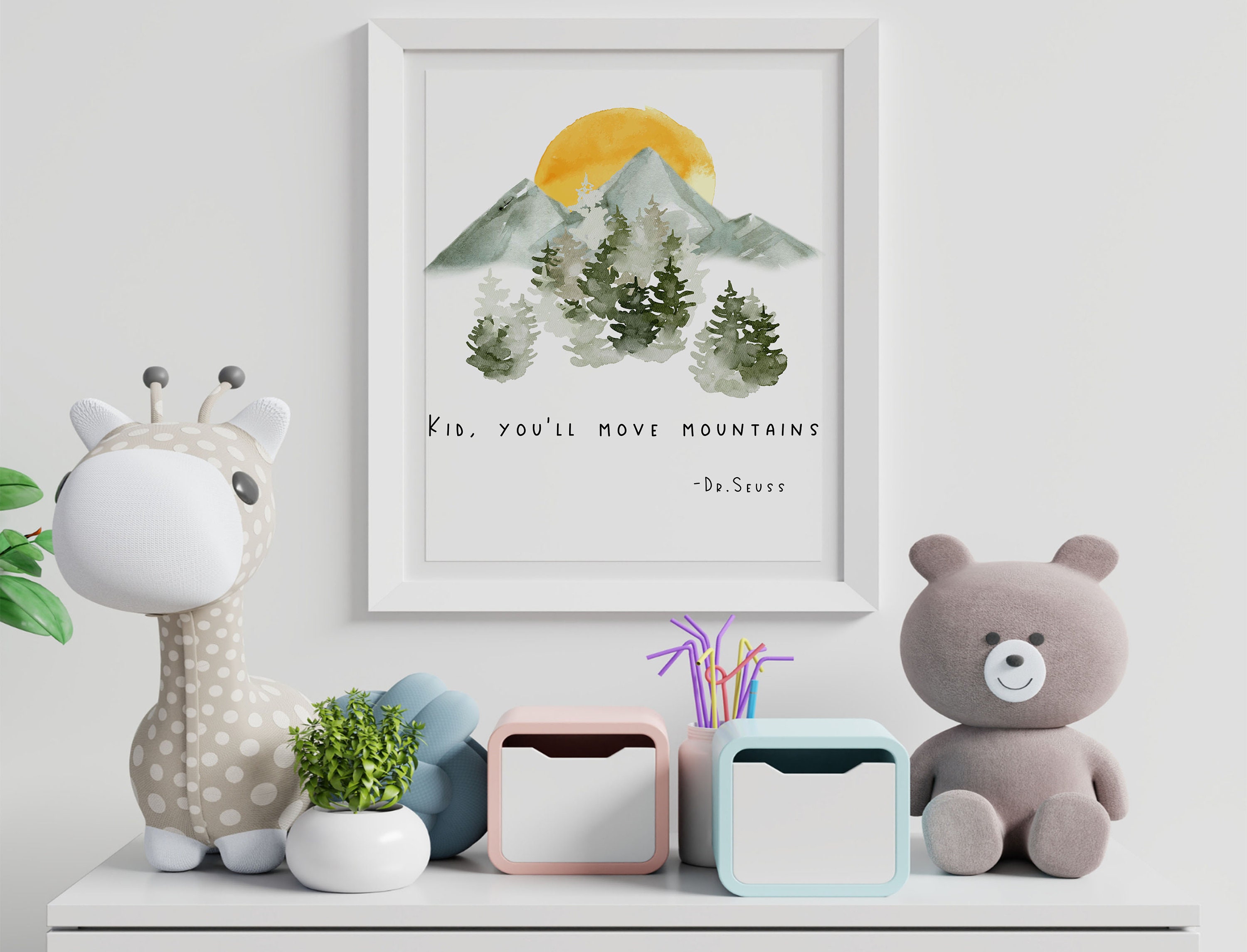 Arte infantil del Dr. Seuss: Cita \, image size:3000x2291