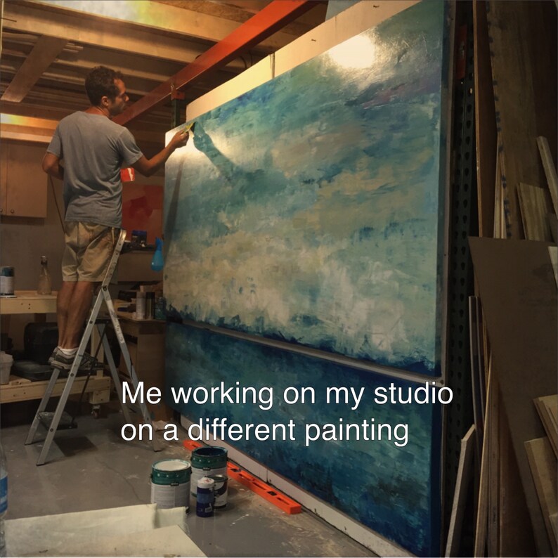 Reclaimed Wood Wall Art Wall Hanging Birds Original Painting Etsy