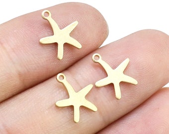 Pendentifs En Laiton émaillé D'animaux Marins En Gros Pour Création De Bijoux