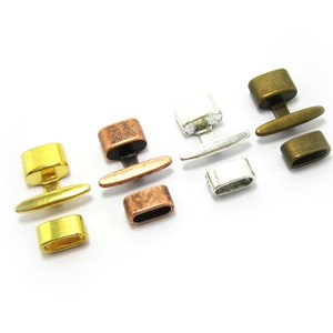 以下が含まれることがあります： ジュエリー作りのための4種類の金属製留め具。留め具は金、銀、銅、ブロンズです。