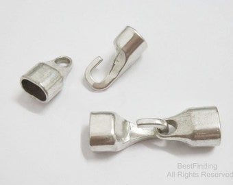 On Sale Now Magnetic Plug Bullet Clasp For 10x6mm LICORICE Leather Antique Silver C584 Qty 1