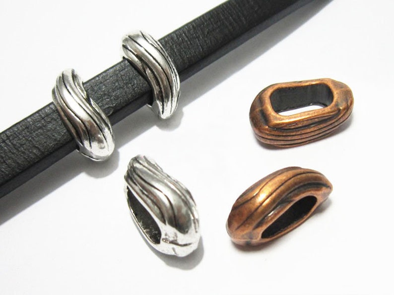 10pcs Irregular Stripe Licorice Leather Findings 10x6mm Etsy