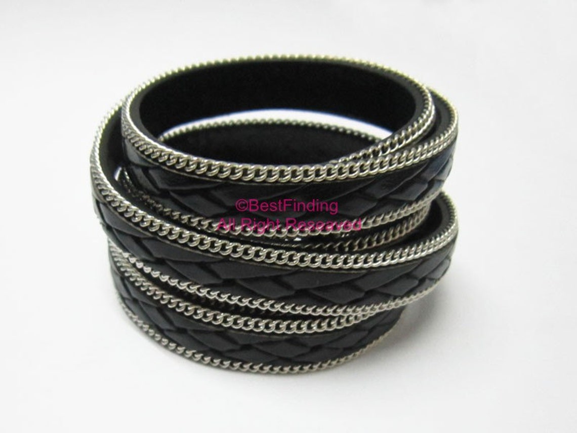 Scuba Black Leather Cord main image 1