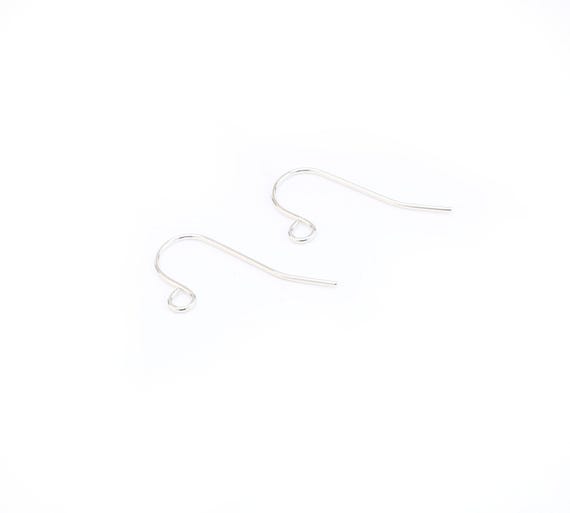 Ganci Per Orecchini Francesi In Ottone Placcato Oro 18K - 40 Pezzi Con Anelli - Foto 9