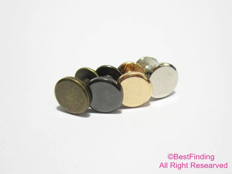 5sets Screw Rivets Rivets Studs 9x5mm Chicago Screw Studs DIY Etsy