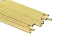 Brass Himmeli Tubes, Round Brass Tubes, Geometric Himmeli, 4mm, All Size, For Air Plants, Brass Findings, DIY Jewelry Making- R2305