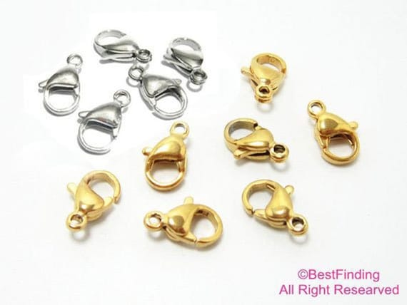 ステンレススチール製ロブスタークラスプ、ブレスレットクラスプ