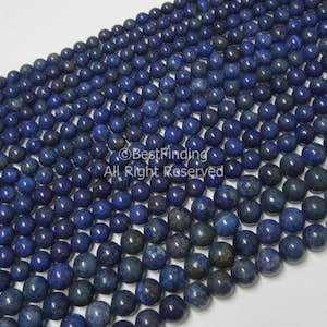 Round lapis lazuli beads High polished lapis lazuli beads Natural stone beads