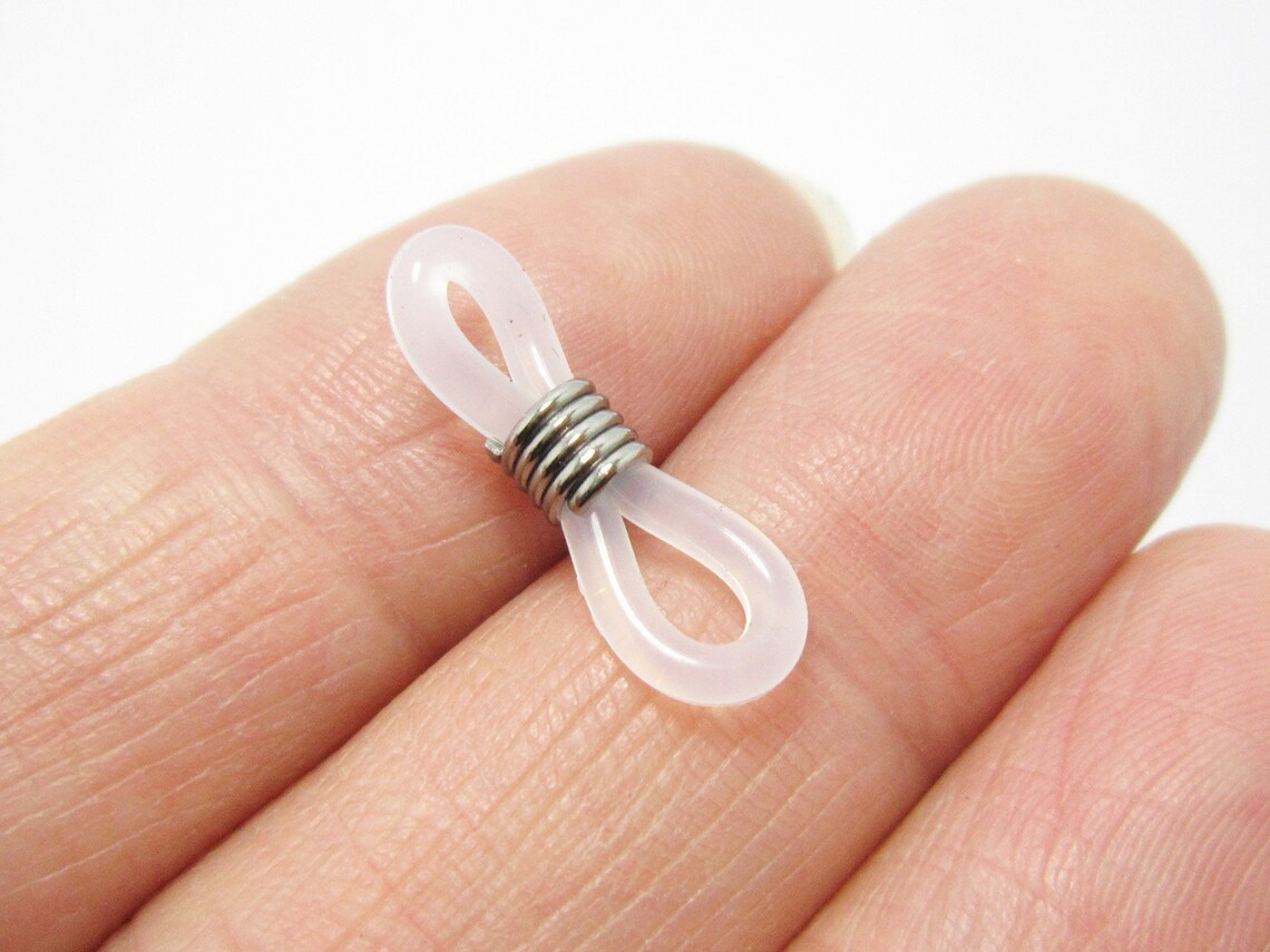 Eye Glass Holder Eyeglass Spectacle Loop Ends 20mm Silicone Etsy