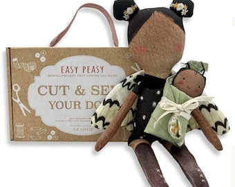 DIY Moth Doll Kit: Organic Cotton, Make Your Own Doll