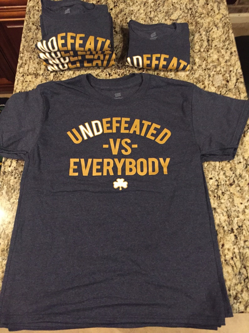 notre dame football shirt