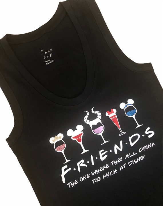 Disney Friends Themed Matching Shirts 