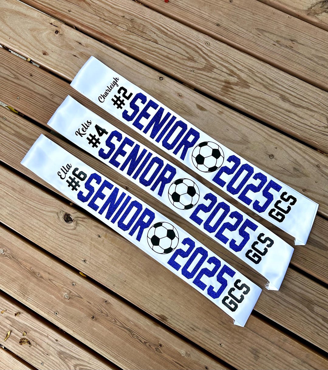 Senior Night 2026 Sashes Homecoming Graduation Sports