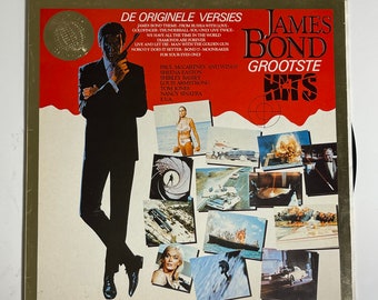 Vinyl Music James Bond Grootste Hits Greatest Hits Original Record Album Lp Vinyl Record Music