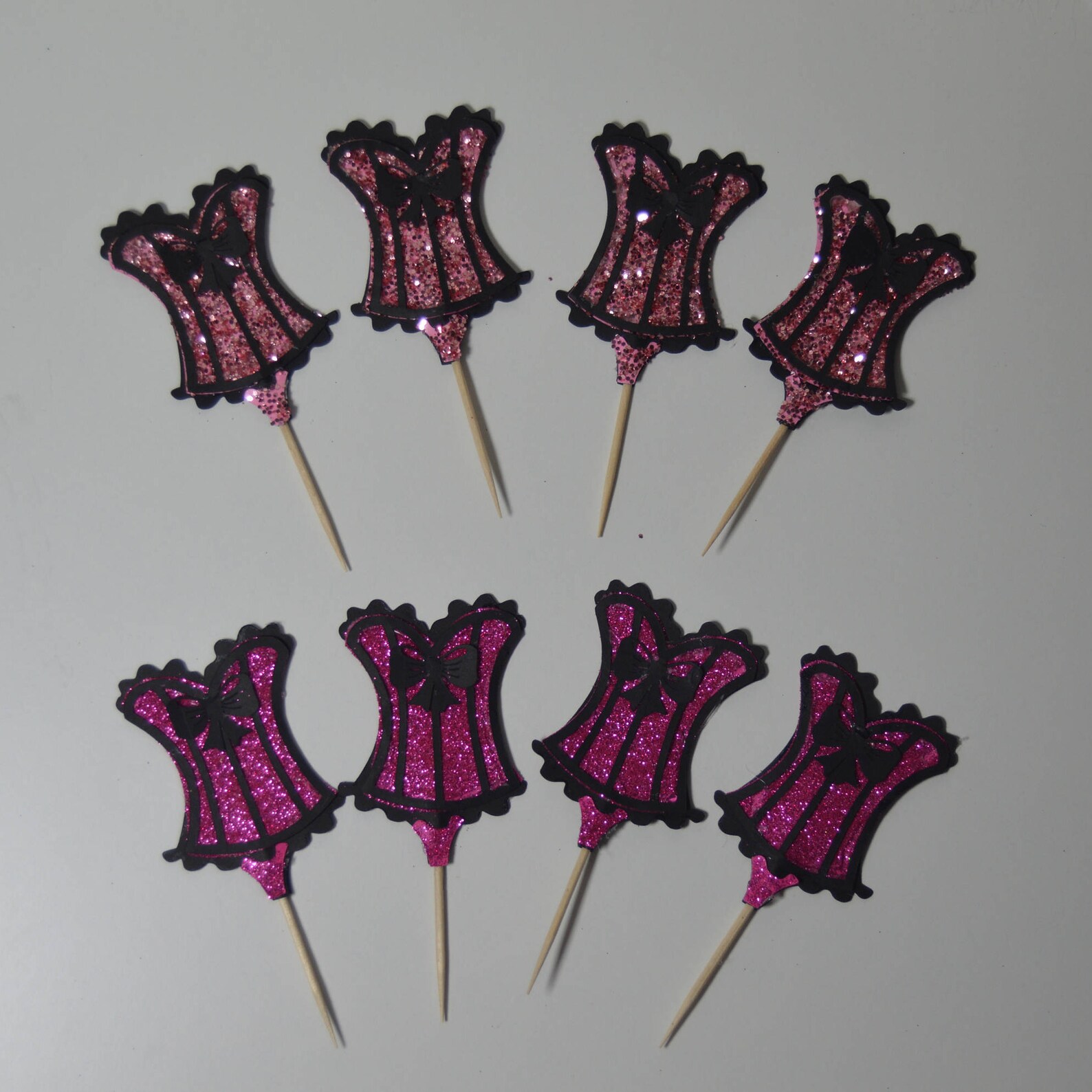 Bachelorette Cupcake Toppers/ Bachelorette Party Decorations/ Etsy