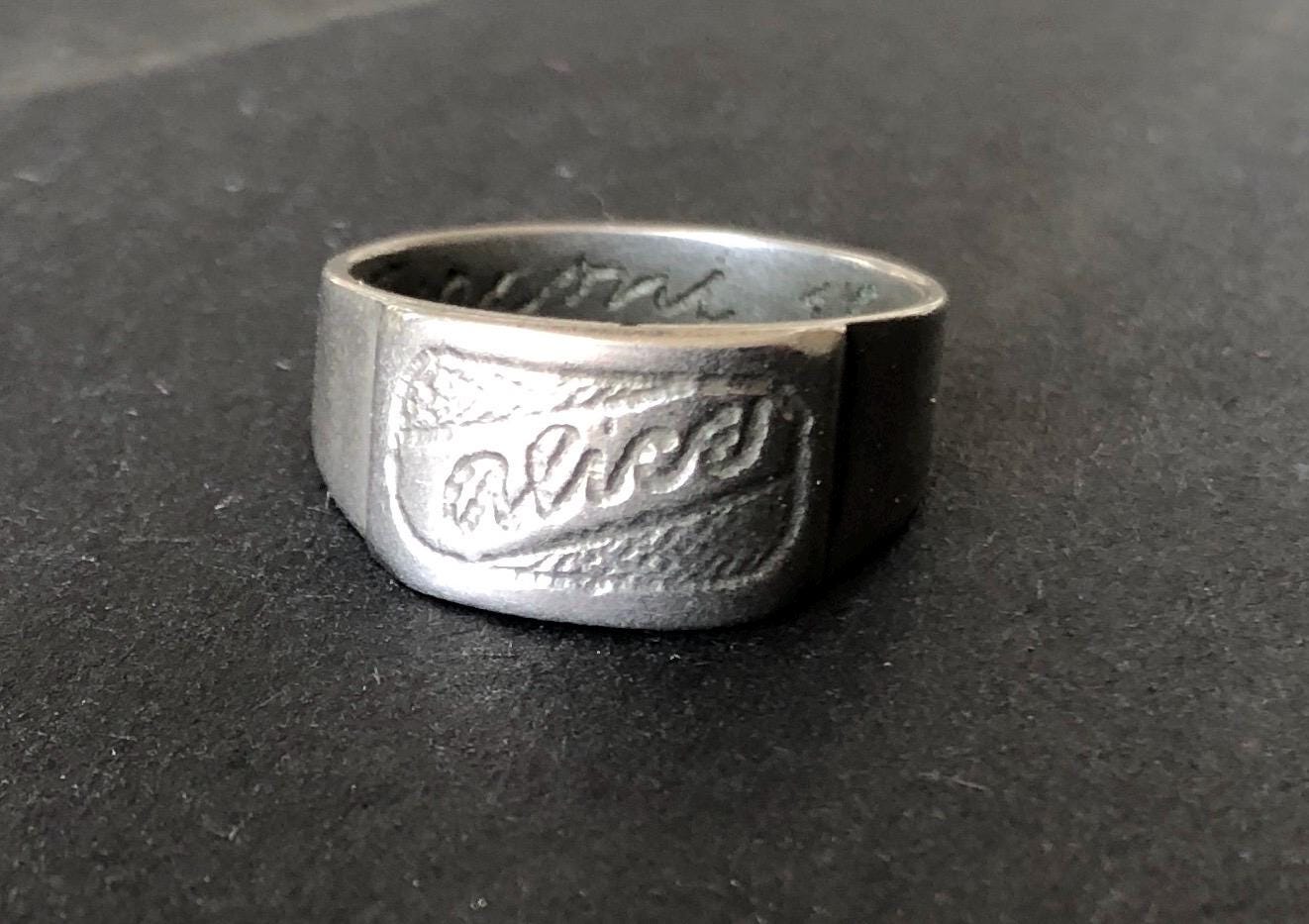 Vintage Ring owned by Alice Turconi, Young Lady from Holyoke, Massachusetts, Born 1906