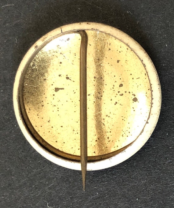 C. 1920 Pinback Button, Flag of Sweden - image 2