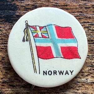 Antique Vintage Sweden Flag - Etsy