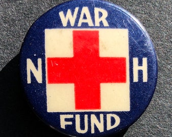 Vintage 1919 Red Cross Pin: WWI Antique Collectible - Etsy