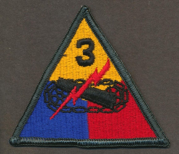 3rd Armored Division USA Flag Morale Patch