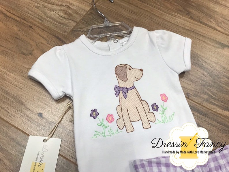 Babette Baby Bloomer, Bloom Lavender Gingham