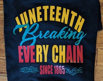 Juneteenth Break Every Chain Black Lives Matter 1965
