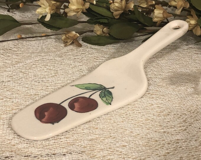 Vintage Blue Ridge Pottery Pie Cake Server Spatula Handpainted - Etsy