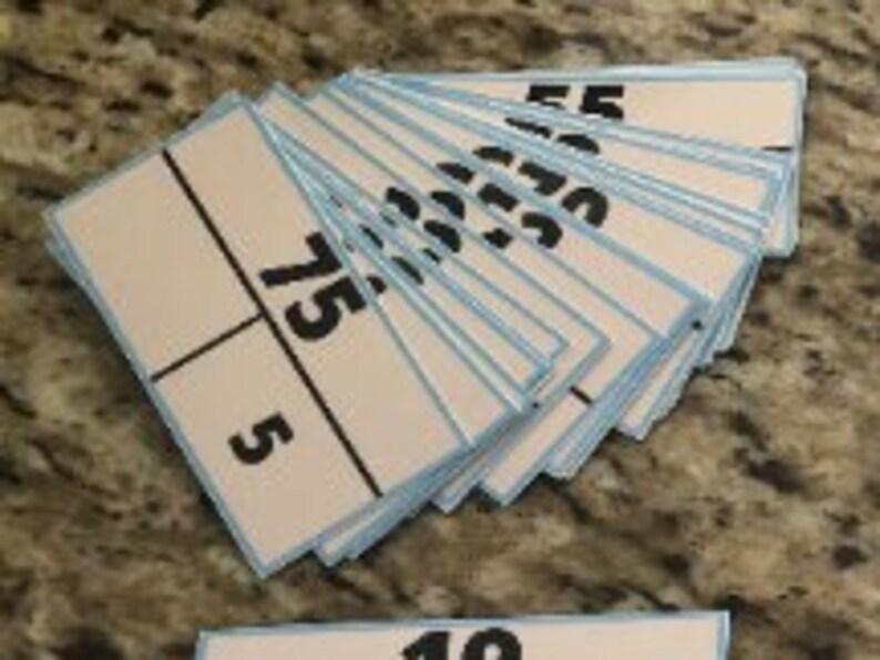 Place Value Cards Editable 60 Printable Digital Download Etsy