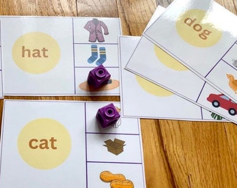 Montessori Alphabet Sound Cards, Phonics Learning (Digital Download)