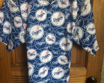 la dodgers hawaiian shirt