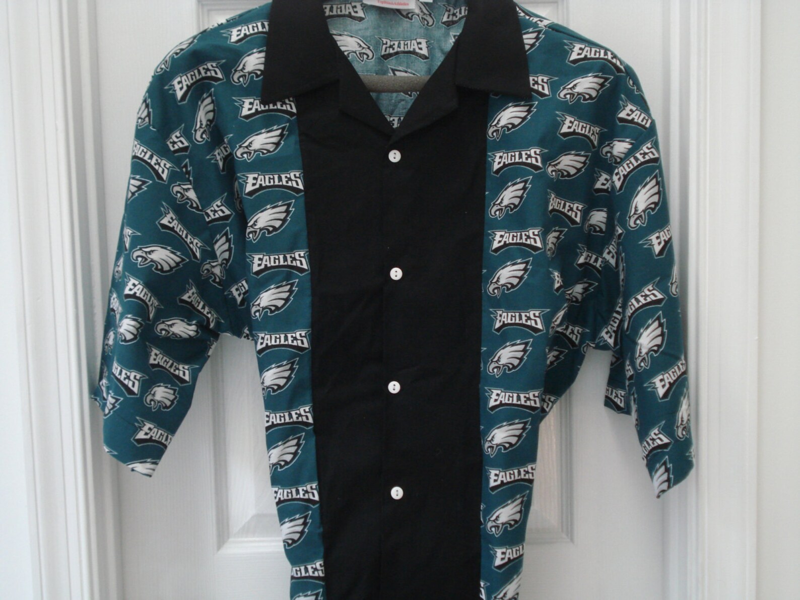Philadelphia Eagles retro Bowling Shirt Etsy