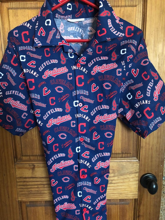 cleveland indians hawaiian shirt