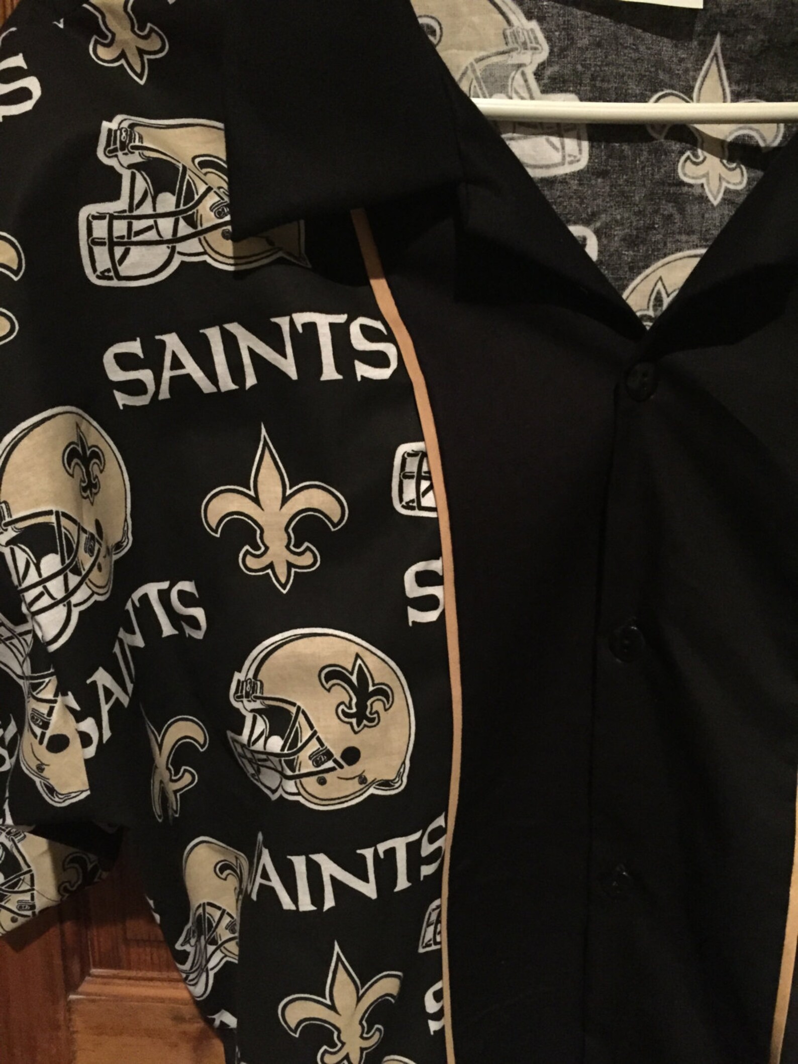 New Orleans Saints retro Bowling Shirt - Etsy