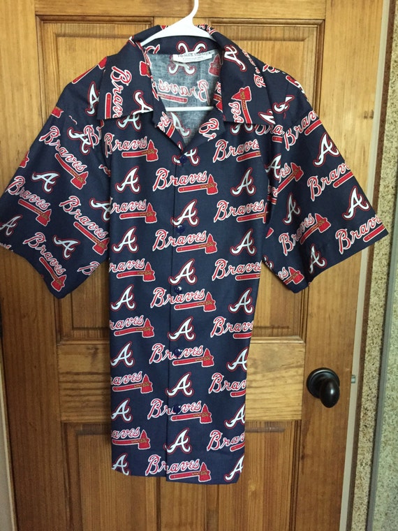 Atlanta Braves Hawaiian Shirttommy Bahama Stylematching -  Hong Kong