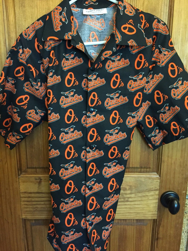 baltimore orioles hawaiian shirt