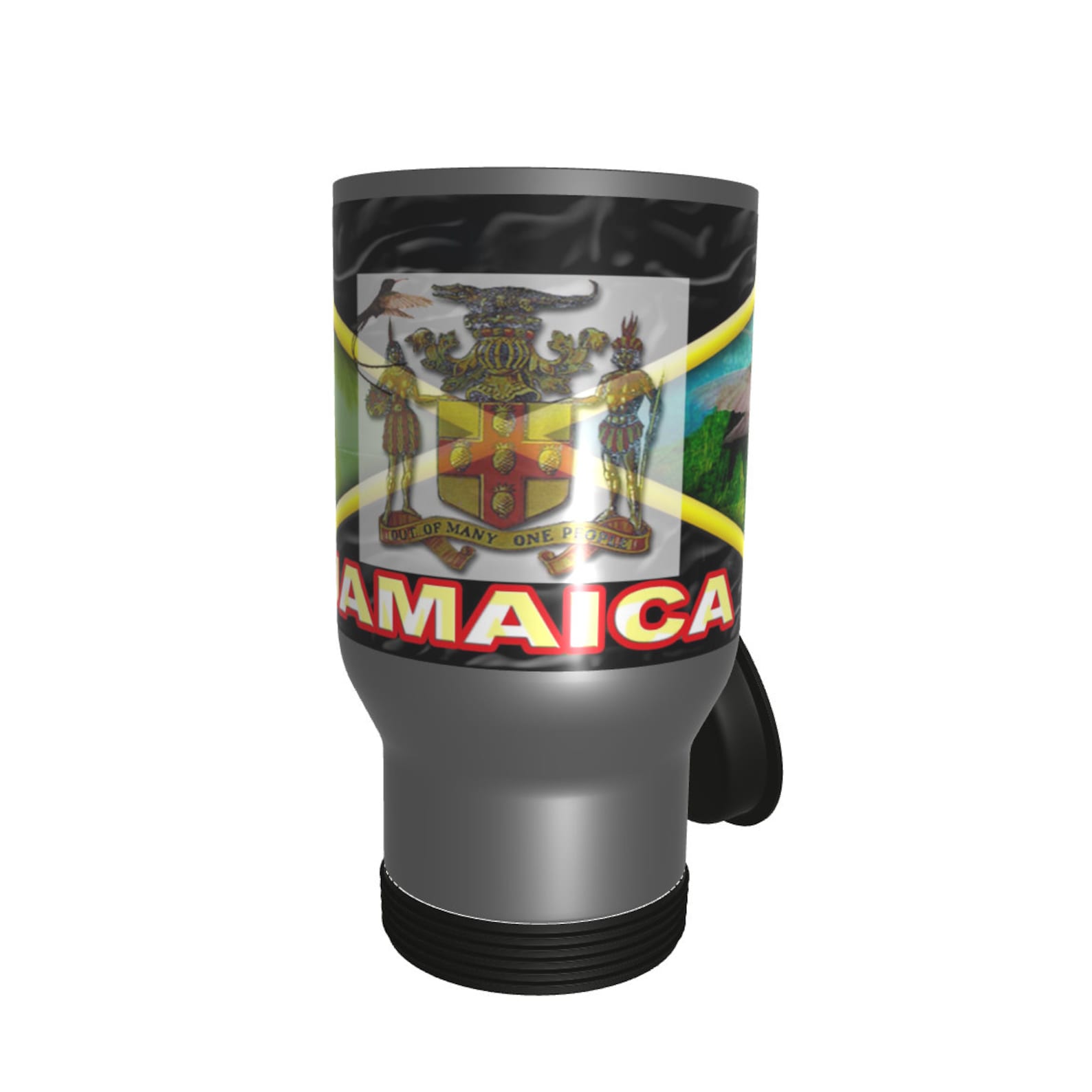 Jamaica Travel Mug Stainless Steel 14 oz Etsy