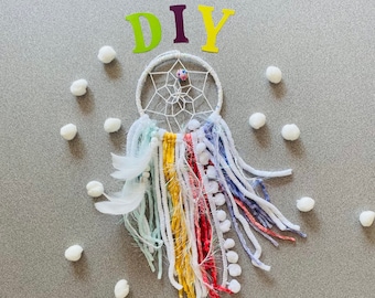 DIY Dreamcatcher, Web is woven for you, Comes with Instructions and Materials