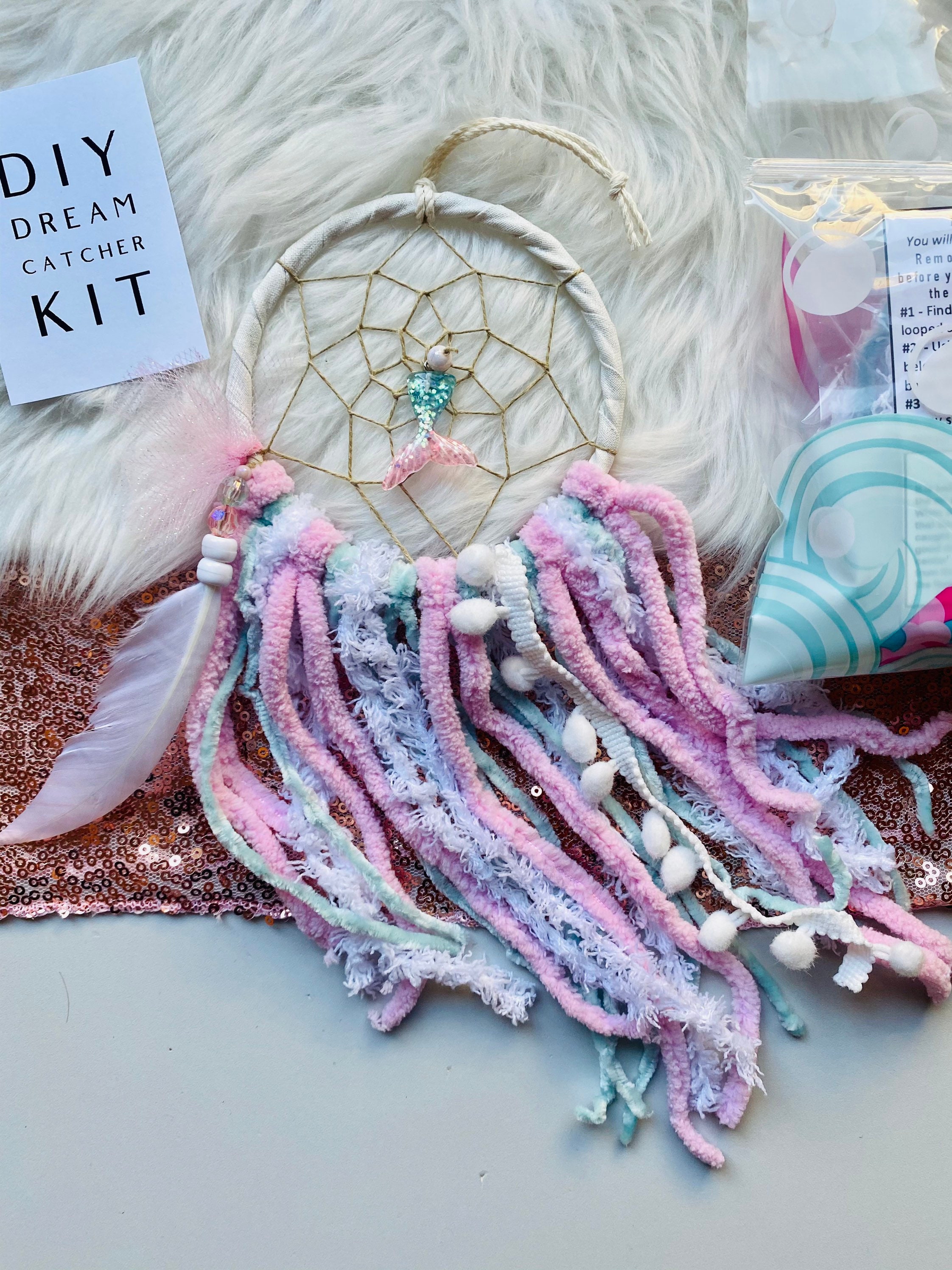 DIY Dream Catcher Kit Dreamcatcher DIY Kits Do it Yourself Etsy