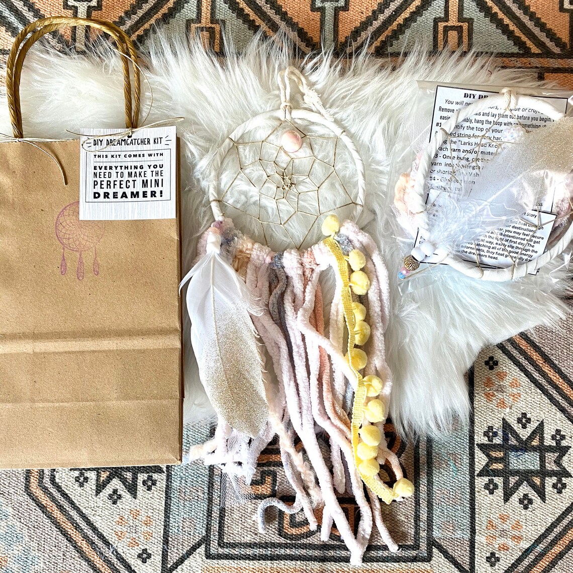 DIY Dream Catcher Kit Dreamcatcher DIY Kits Do it Yourself Etsy