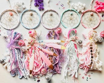 5 DIY-Traumfänger-Sets – Verschiedene Farben