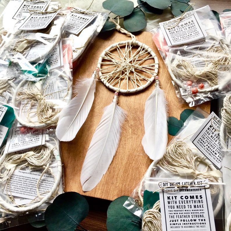 DIY Dream Catcher Kit Do It Yourself Dream Catcher Kits Boho Etsy