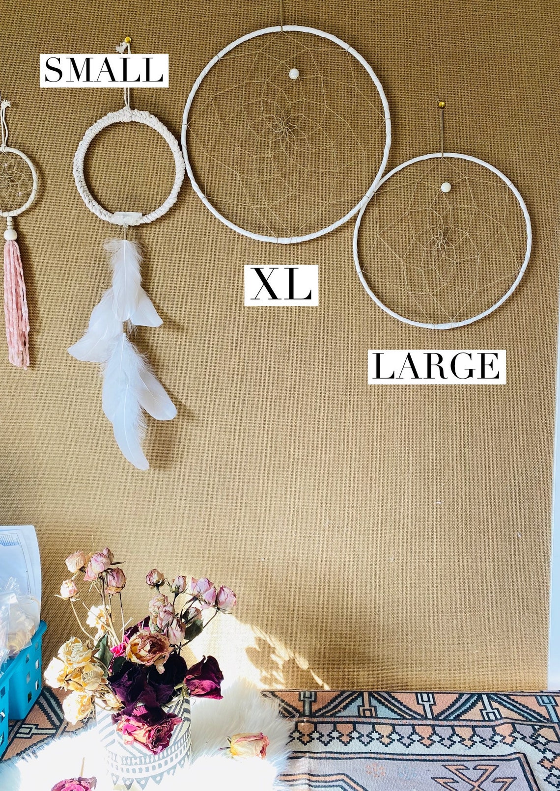 Dream Catcher  Base Dream Catcher Hoop With Woven  and Etsy