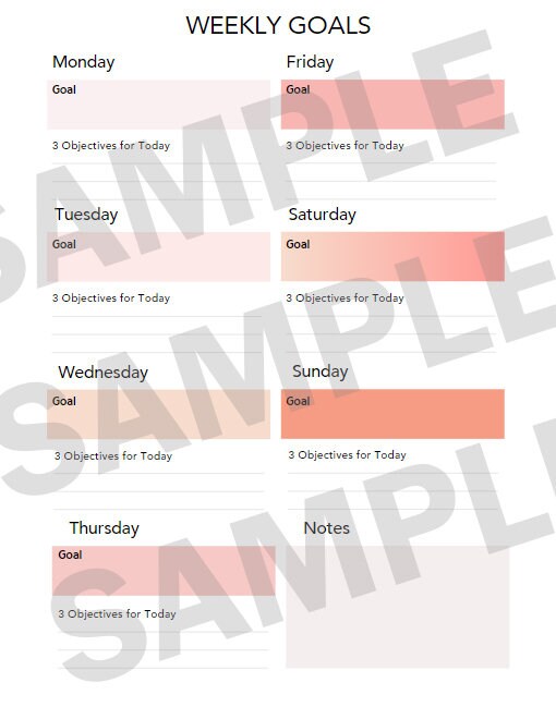 2024 planner instant download printable 24 pages of goals savings