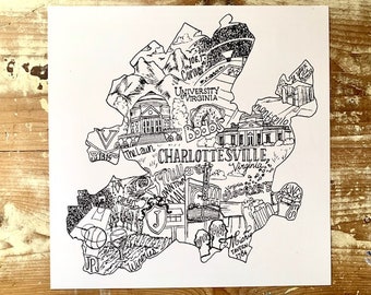 UVA / Charlottesville Map