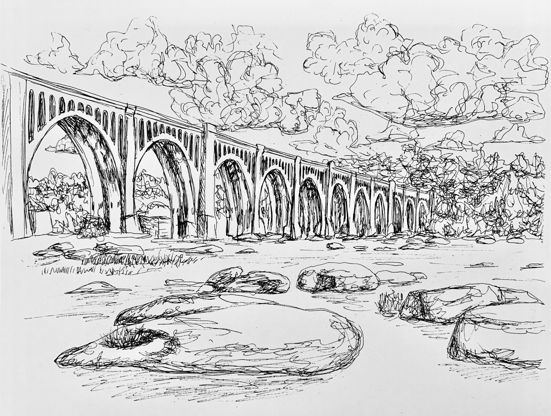 James River Railroad Bridge Etsy