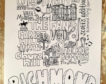 Richmond #1 Print